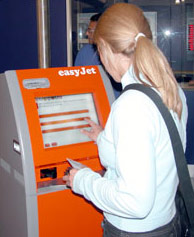 Kiosek easyJet