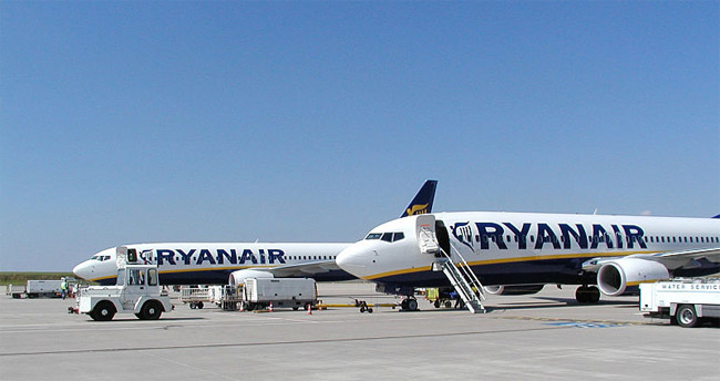 Ryanair - letiště Hahn