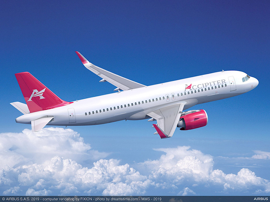 Accipiter Holdings - Airbus A320neo (foto: Airbus)