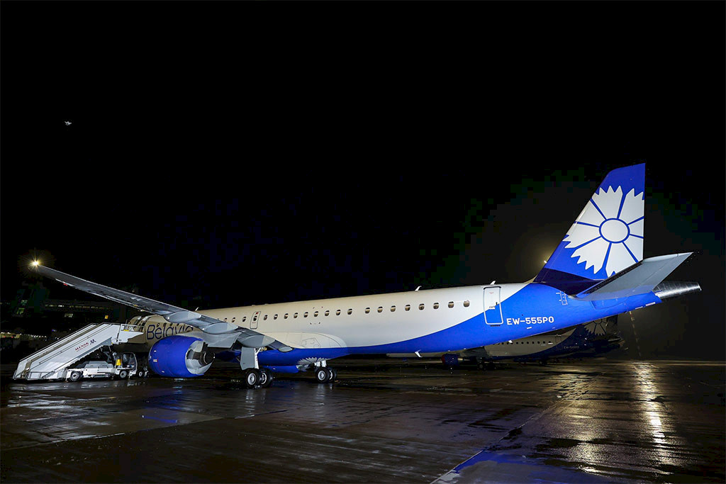 Belavia Má Ve Flotile První Embraer E195 E2 Airways Cz